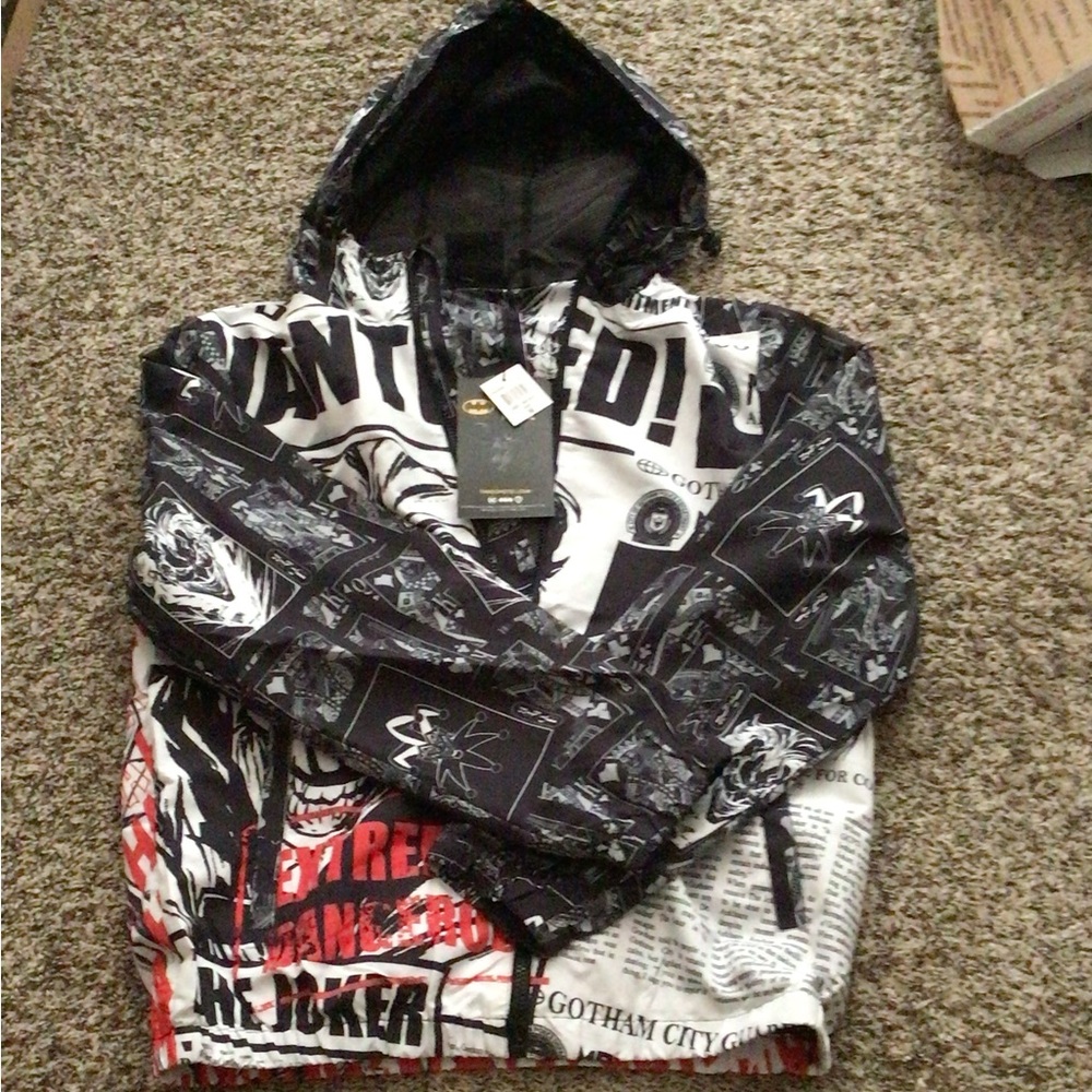 (NEW) Tango Hotel x The Joker Wanted Windbreaker Jacket Men Size (Medium)